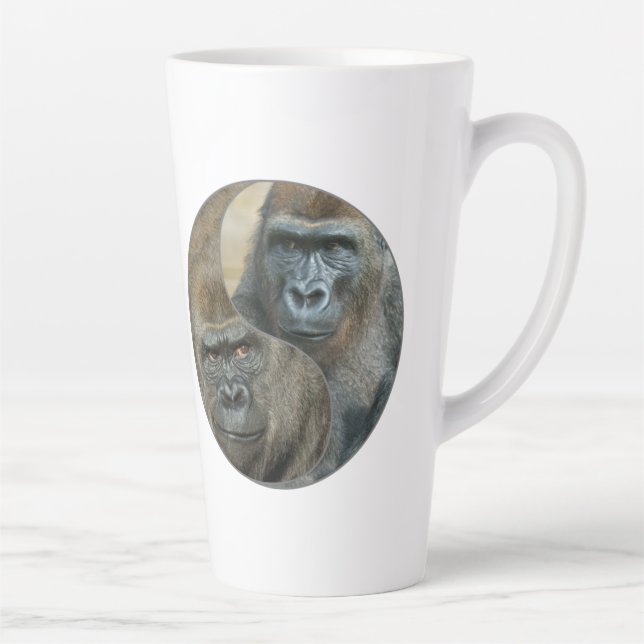 Gorilla Mother and son Coffee Mug (Right)
