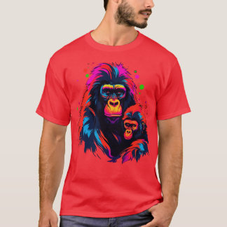 Gorilla Mothers Day T-Shirt