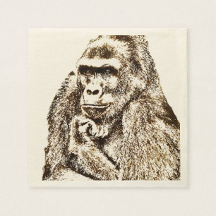Gorilla Napkins