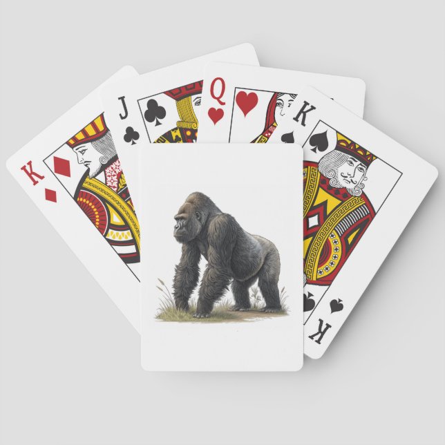 Gorilla Playing Cards (Back)