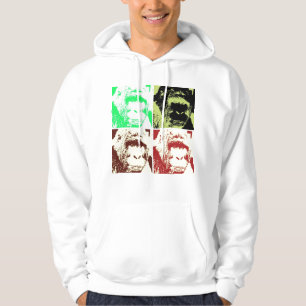 Gorilla Pop Art Hoodie