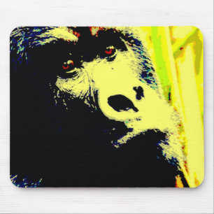 Gorilla Pop Art Mouse Pad