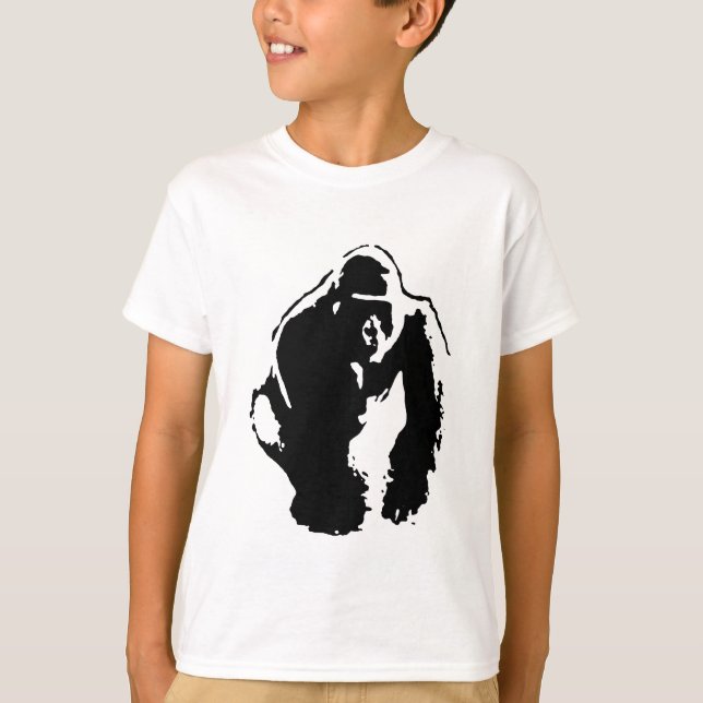 Gorilla Pop Art T-Shirt (Front)