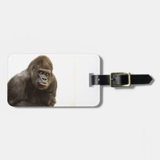 Gorilla Pout Luggage Tag