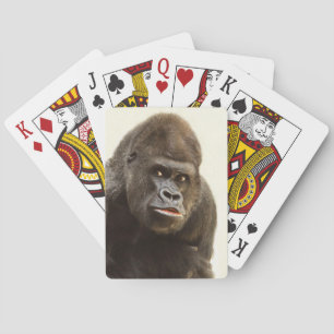 Gorilla Pout Playing Cards