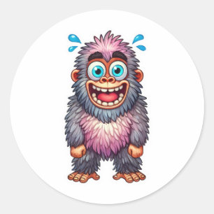 Gorilla  Reward  Classic Round Sticker