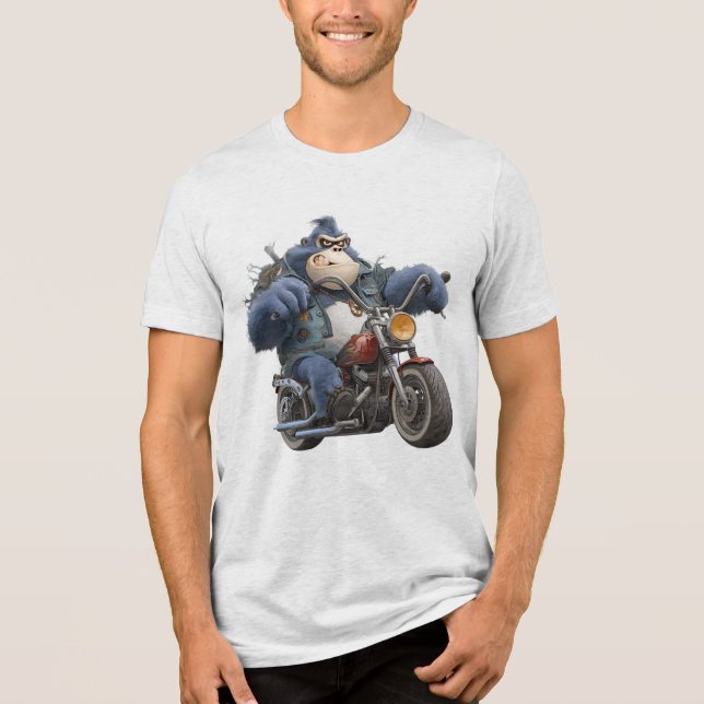 Gorilla Rider Tri-Blend Shirt (Front)