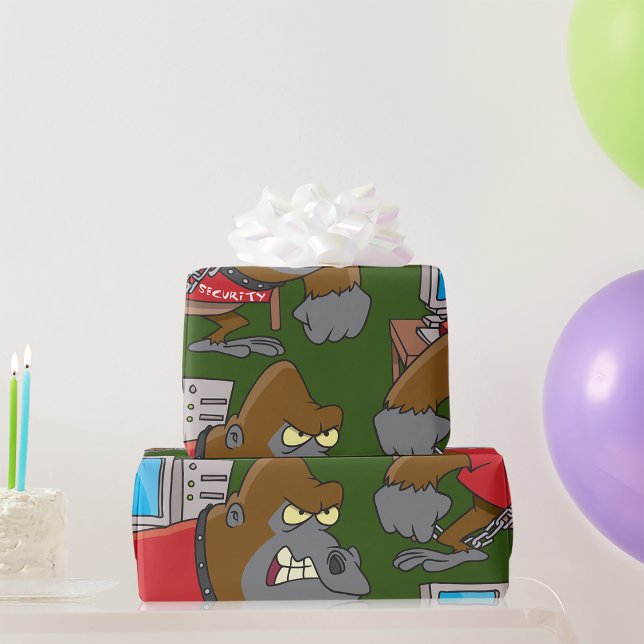 Gorilla Security Wrapping Paper (Creator Uploaded)