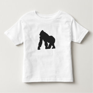 Gorilla silhouette toddler T-Shirt