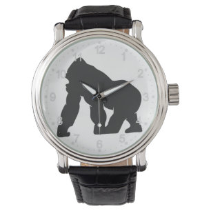 Gorilla silhouette watch