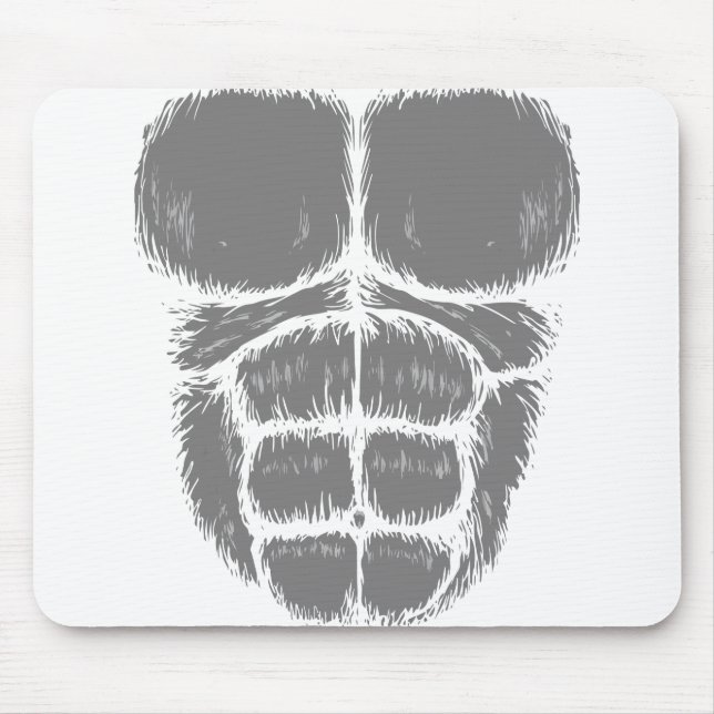 gorilla sixpack mouse pad (Front)