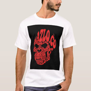 Gorilla Skull Graphic Design T-Shirt