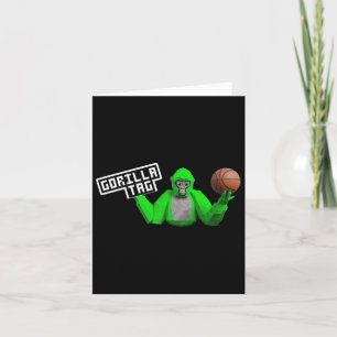 Gorilla Tag Vr Gamer For Kids Bysketbyll Card