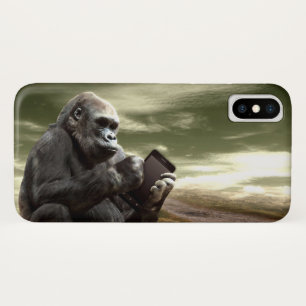 Gorilla Takes to the Tablet iPhone X Case