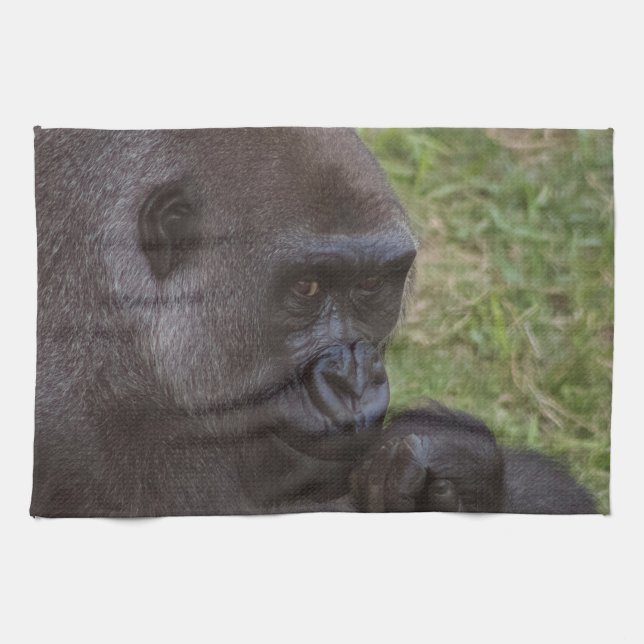 Gorilla Tea Towel (Horizontal)