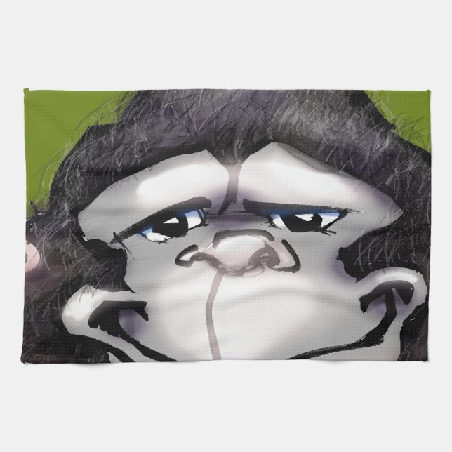 Gorilla Tea Towel (Horizontal)