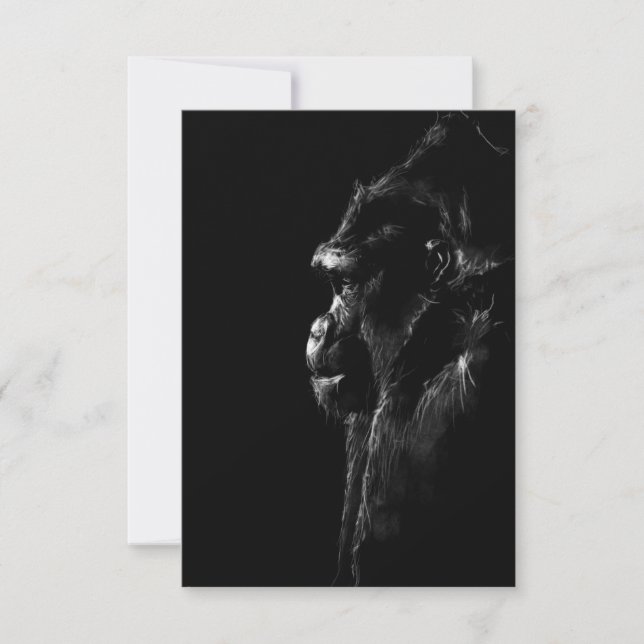Gorilla Thank You Card (Front)