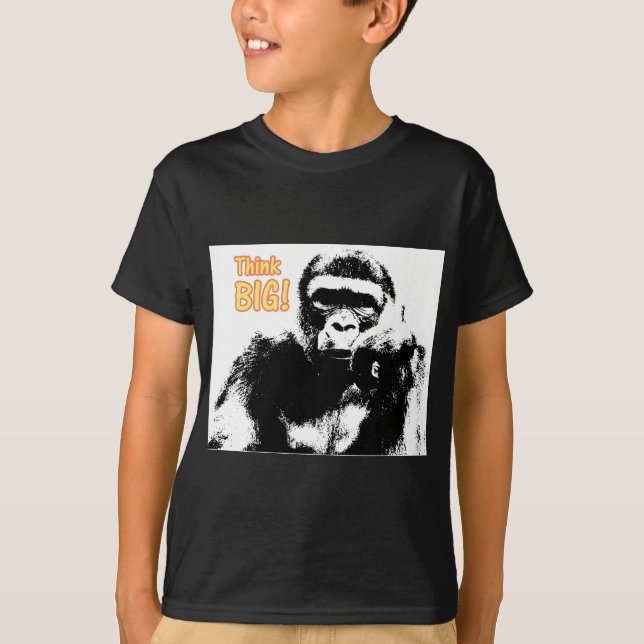 Gorilla Think Big T-Shirt (Front)