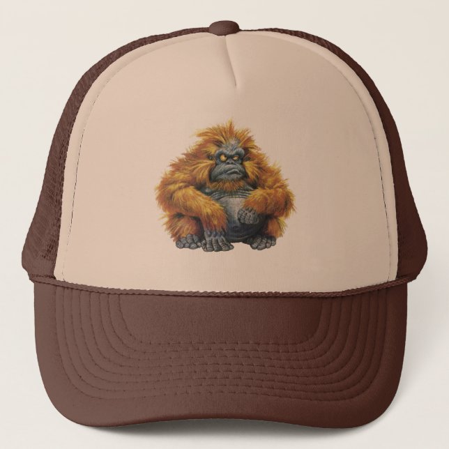 gorilla trucker hat (Front)