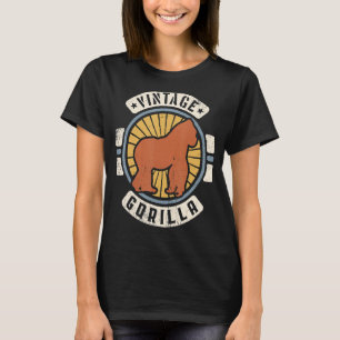 Gorilla Vintage Classic Retro 60s 70s Animal T-Shirt