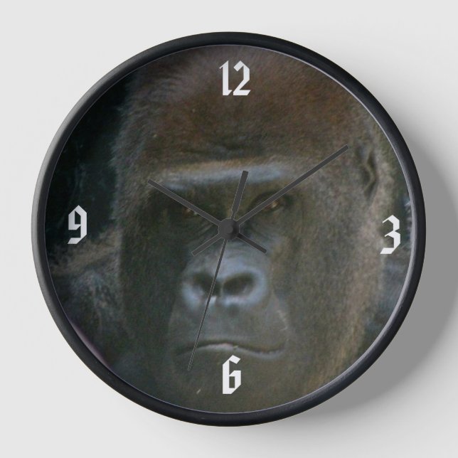 GORILLA Wall Clock (Front)