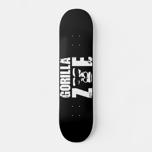 Gorilla Zoe Skate Deck (Front)