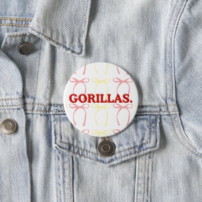 Gorillas bow button (In Situ)