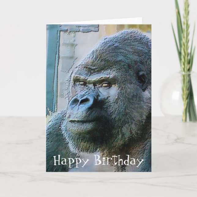 GORILLAS CARD (Front)