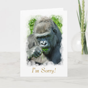 GORILLAS CARD