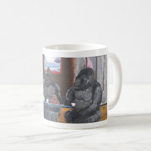 Gorilla's For Tea Coffee Mug