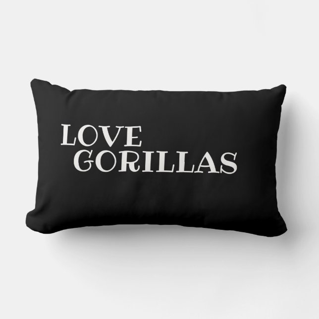 GORILLAS LUMBAR CUSHION (Front)