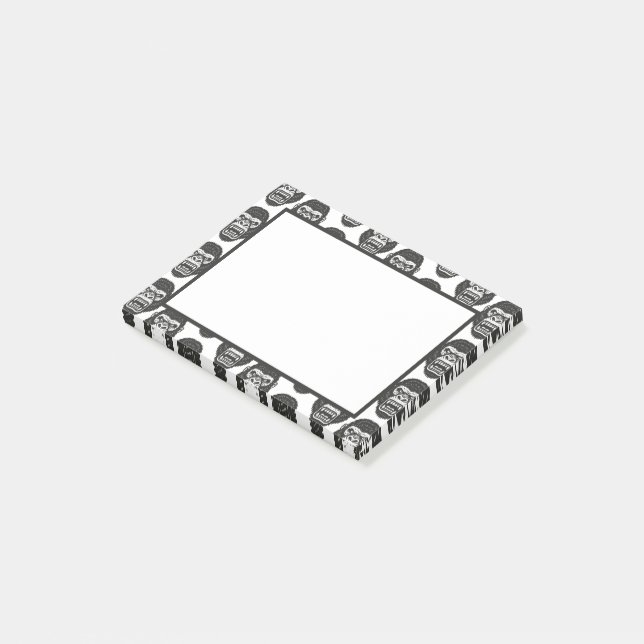 Gorillas Post-It Notes (Angled)