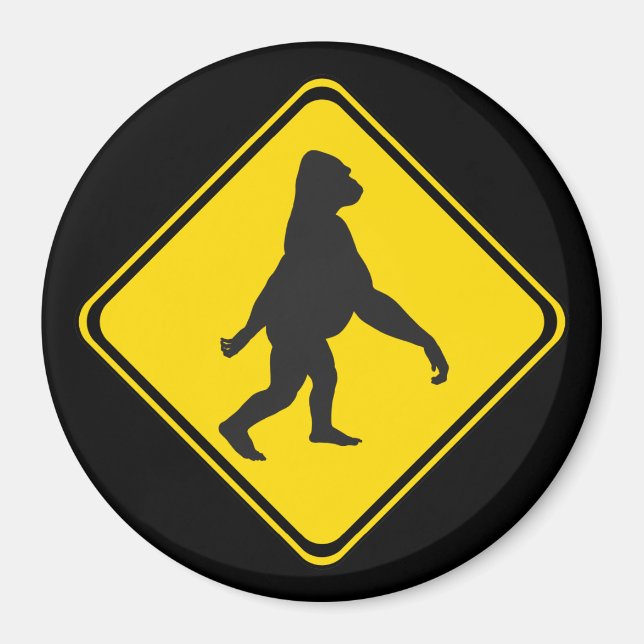 Gorillas Xing! Magnet (Front)