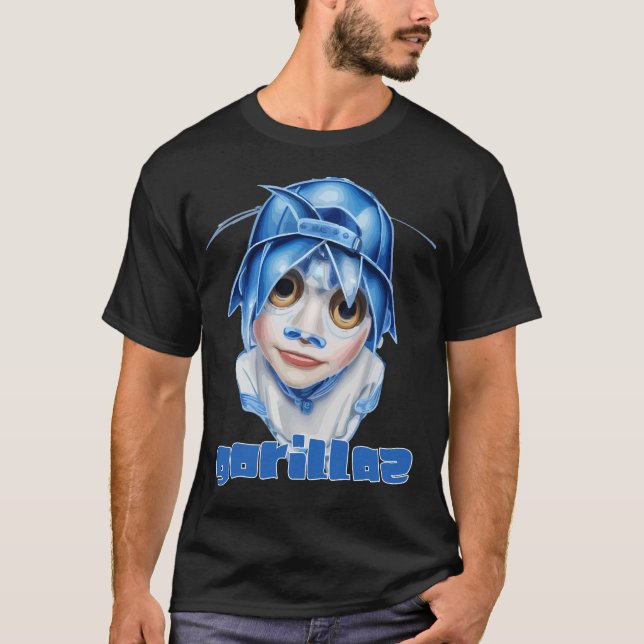 Gorillaz 2D Art T-Shirt (Front)