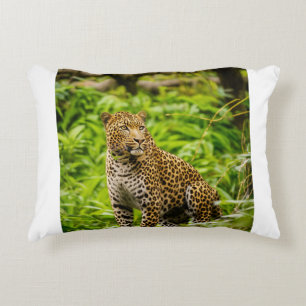 Gorilleopard – The Wild Fusion of Strength and Ste Decorative Cushion