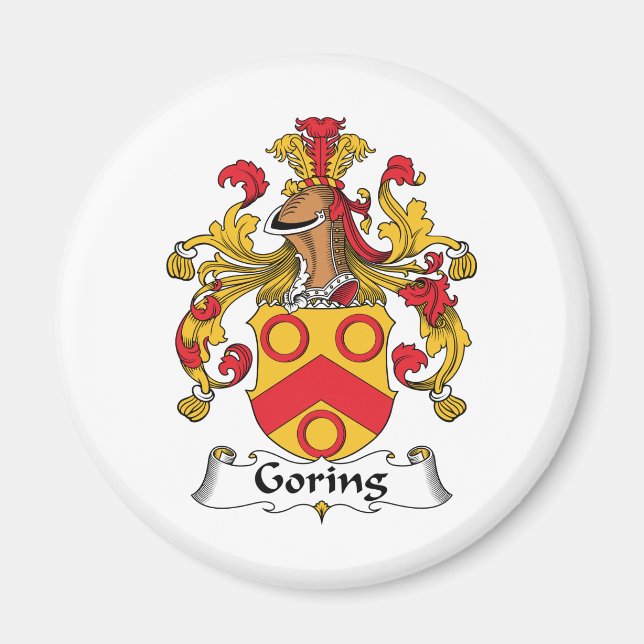 Goring Family Crest Magnet (Front)