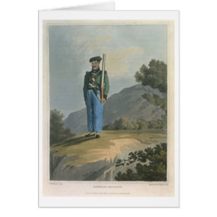Gorkah Soldier, from 'Journal of a Route Across In