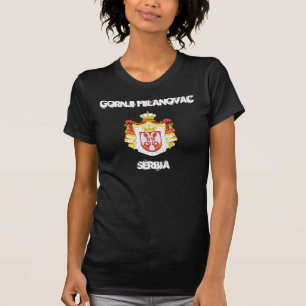 Gornji Milanovac, Serbia with coat of arms T-Shirt