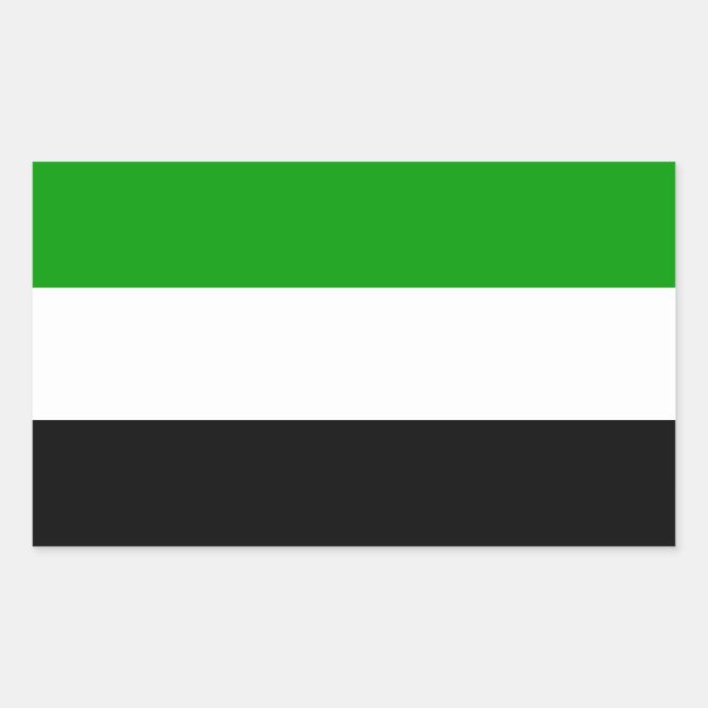 Gorno Badakhshan flag state Tajikistan region symb Rectangular Sticker (Front)