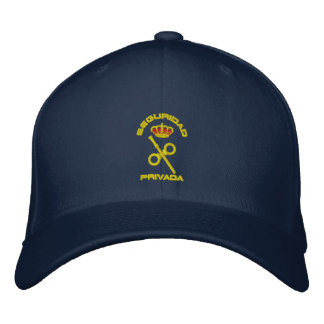 Gorra Bordada Private Security Spain Embroidered Hat