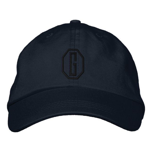 GORRA INICAL G  EMBROIDERED HAT (Front)
