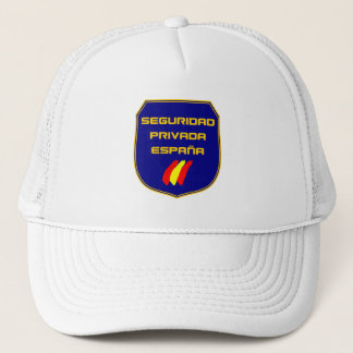 Gorra Seguridad Privada España Placa Trucker Hat