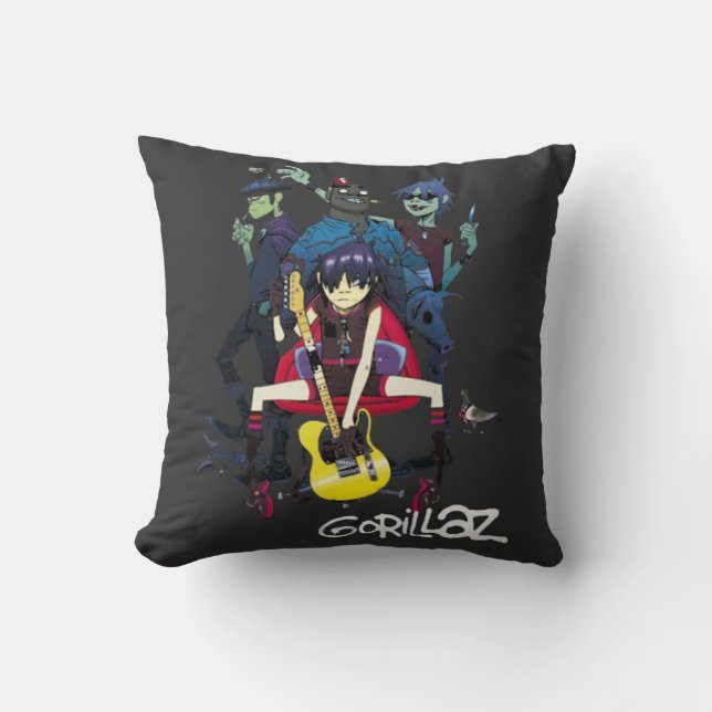 Gorrillaz T-Shirt Cushion (Front)