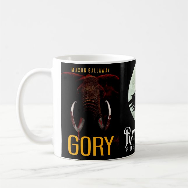 GORY 11-ounce coffee mug. Mug (Left)