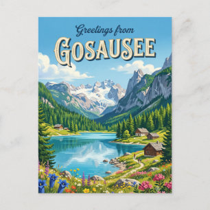 Gosausee Austria Postcard