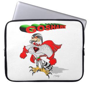 Goshawk Cartoon Laptop Sleeve