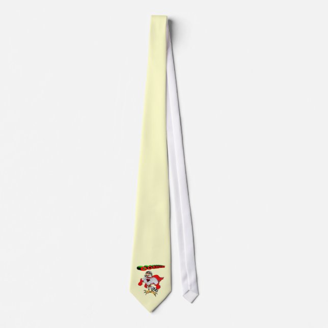 Goshawk Cartoon Tie (Front)
