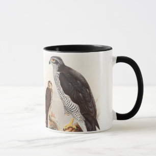 Goshawk John Gould Birds of Great Britain Wildlife Mug