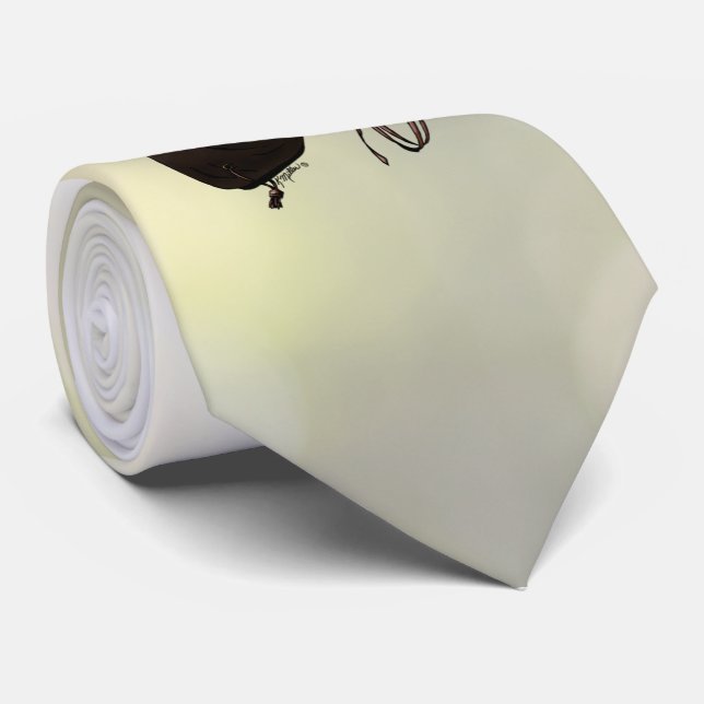 Goshawk on Glove Tie (Rolled)