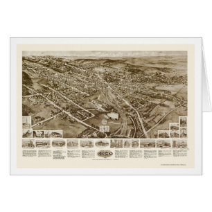 Goshen, NY Panoramic Map - 1922